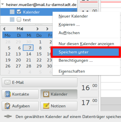 iCalender (.ics) in Outlook migrieren – Hochschulrechenzentrum – TU Darmstadt