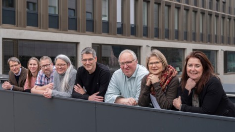 Gruppenbild der erweiterten Leitung