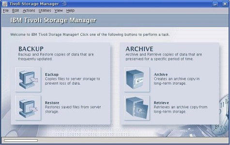 Screenshot: TSM Startmenü