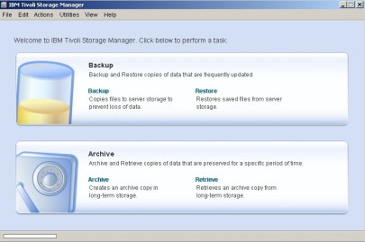 Screenshot: TSM Startmenü
